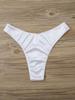 2024 Women's European & American Swimwear: New Sexy U-Shape & V-Shape Metal Bikinis in Stock