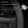 Leather Steering Wheel Cover for Range Rover Sport, Discovery, Freelander, Aurora