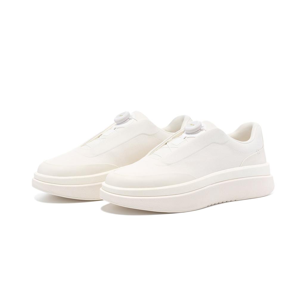 Li-Ning 1990 Simple Fashion Comfortable Versatile Shock Absorbing Wear-Resistant Low-Top Casual Shoes Women sneaker Off-White ALHU014-2