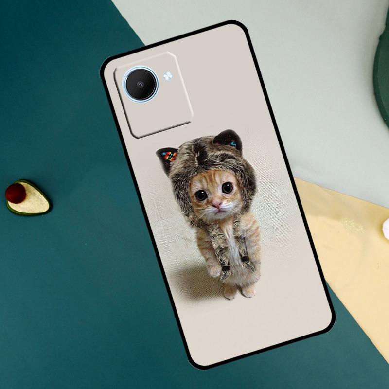 Kitted Cats Cute For Realme C55 C71 C75 C67 C63 C51 C61 C53 C35 C65 11 12 13 14 15 Pro Plus GT6 GT7 Pro Case