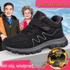 Warm Non-Slip Cotton Shoes: Cozy Soft-Soled Sneakers for Elderly Women, Perfect for Winter Walks