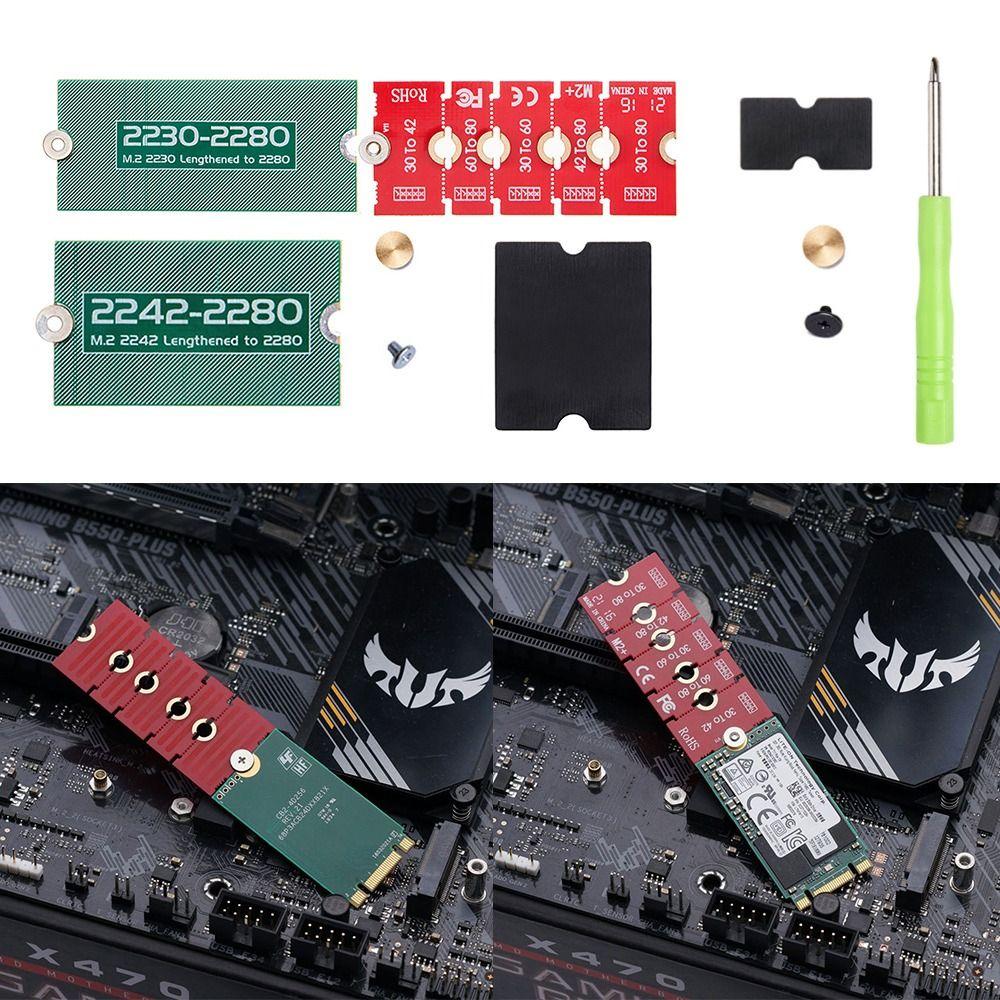 

Repairing SSD Extension Bracket 2280 M.2 Transfer Bracket Replacement NVME Length Extender 2