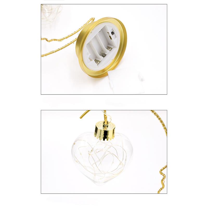 Christmas Decorative Lights, Iron Moon Indoor Ornaments, Night Lights, Birthday Gift Styling Lights