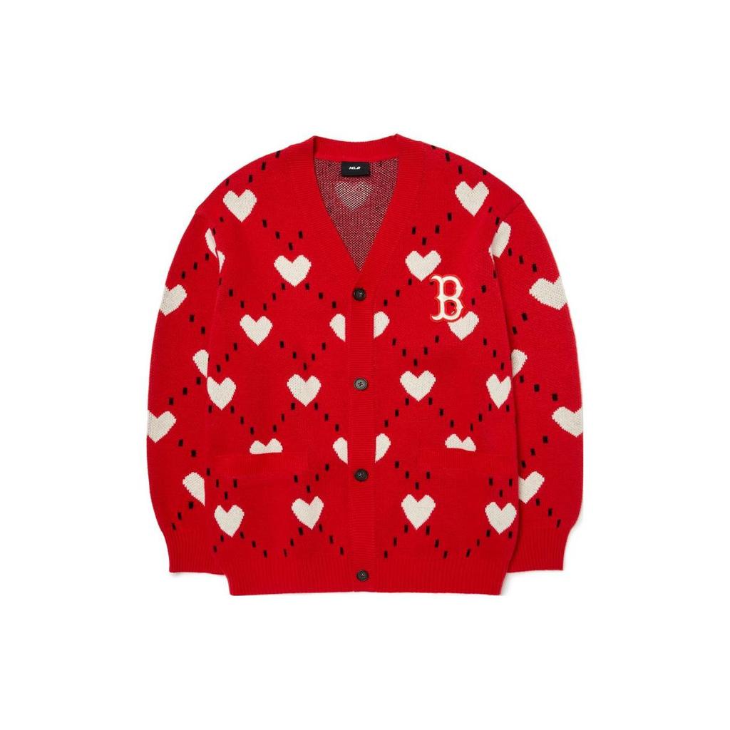 New MLB Sweaters Unisex Red 3AKCH0224-43RDS