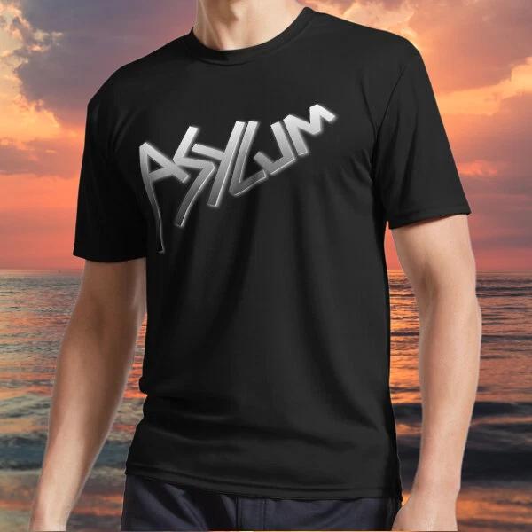 

New item Asylum logo glow Active Logo TEE T shirt Funny Size S to 5XL L