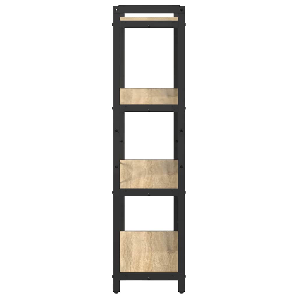 Bookshelf Sonoma Oak 80 x 30 x 120 cm Particleboard