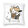Leon S. Kennedy Pillowcase Double-Sided Printing Fabric Cushion Cover Decorative Pillow Case Cover Home 45*45Cm