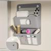 Multi Purpose Oxford Hanging Bedside Storage Organizer Shelf with Wall Door Mount for Remote Books Phone Bed Room