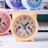 Kids' Decorative Kitten Alarm Clock with Ears and and Quiet Movement Perfectly for Bedroom or Dorm Accessory