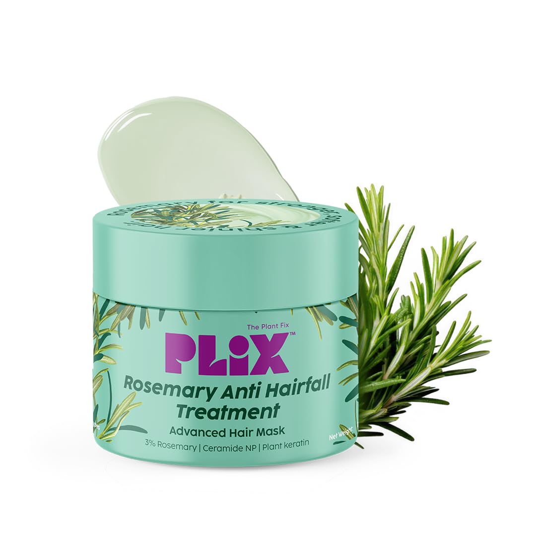 PLIX The Plant Fix Rosemary Anti-Hair Fall Hair Mask For Dry Frizzy Hair 200 Gram Pack