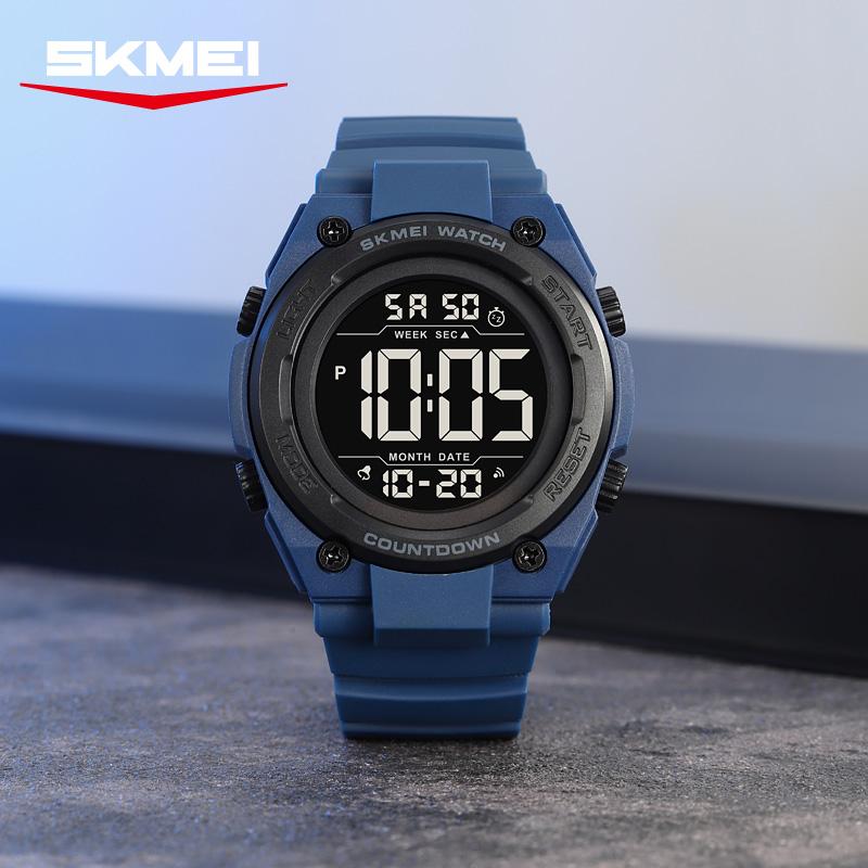SKMEI 2713 hodinky pro muže Nová Móda Sportovní Digitální Elektronický Ciferník Hodinky Chronograf Vodotěsné Multifunkční Pánské Hodiny