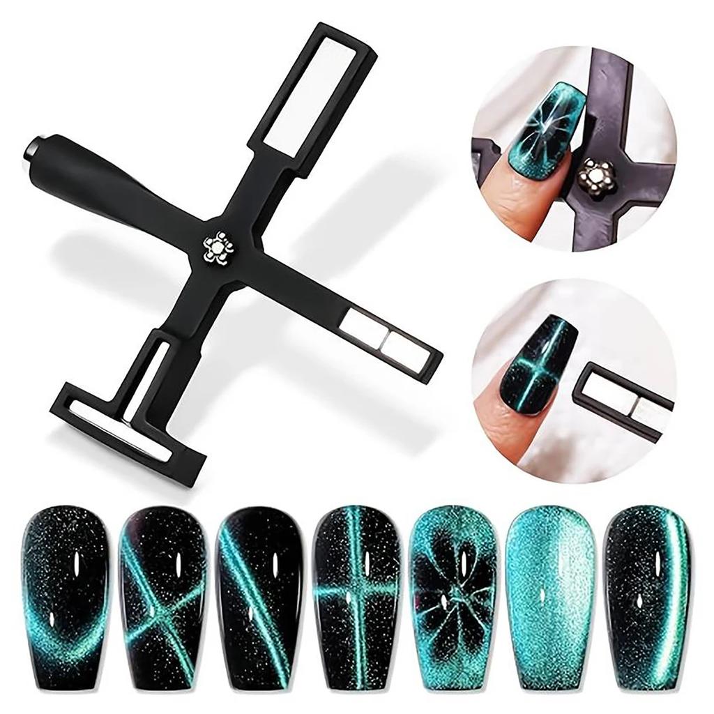 5/6-in-1 Starker Magnetstift für Cat Eye Gel Nagellack Magnetwerkzeug Magnetstift Nagelkunst Design Glitzereffekt Maniküre Werkzeuge
