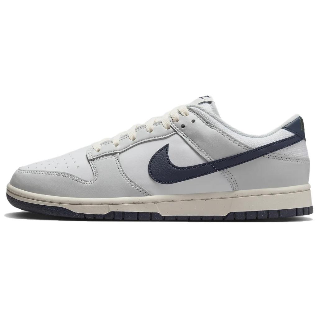 Nike Dunk Low Retro White Midnight Navy Skate Shoes Sneakers DV0831-111