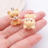 Cute 3D Resin Husky Schnauzer Teddy Pendant - DIY Bracelet & Necklace Charm