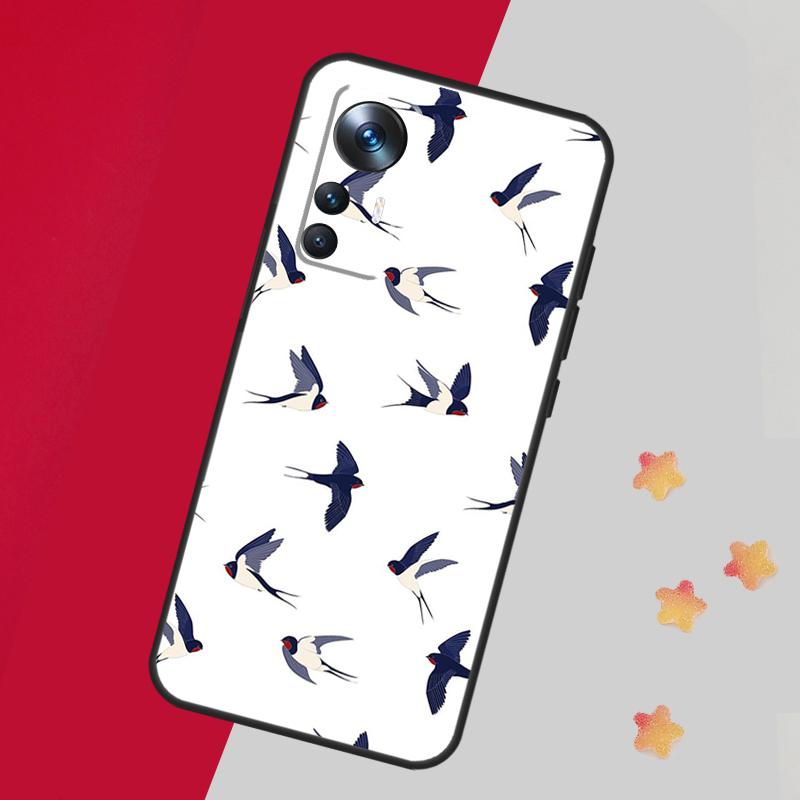 Birds Flock Case For Xiaomi 15 Ultra 13 14 11T 12T 13T 14T Pro Cover For POCO F7 F6 F5 X3 X5 X6 X7 Pro