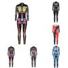 Halloween Spiderman Cosplay Jumpsuit Women's Slim Tights Bodysuit