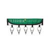 Travel Clothes Hanger With Fabric Clothespins And Letter Pattern For Portable Laundry Drying During Trips