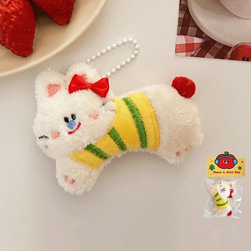 1 Pcs Original Cute Plush Doll Pendant Brooch Creative Funny Pendant Girl Backpack Fun Pendant