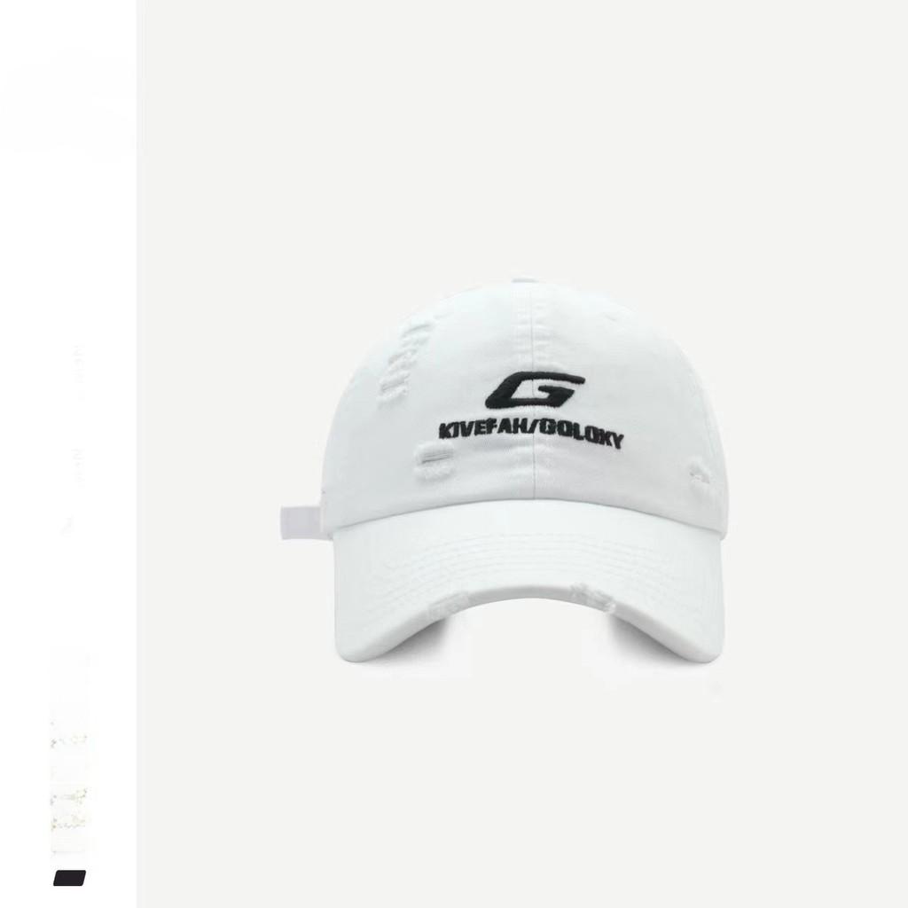 Hip Hop Retro Cotton Baseball Hat With Wide Brim Adjustable For All Seasons