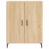 Vidaxl Cabinet, Sonoma Oak, 69.5X34X90 Cm, Wood-Based Material