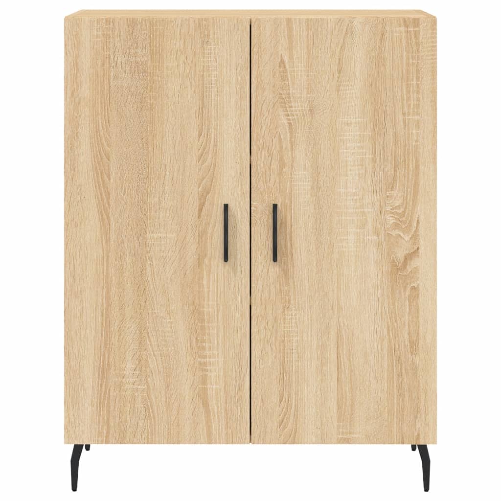 Vidaxl Cabinet, Sonoma Oak, 69.5X34X90 Cm, Wood-Based Material