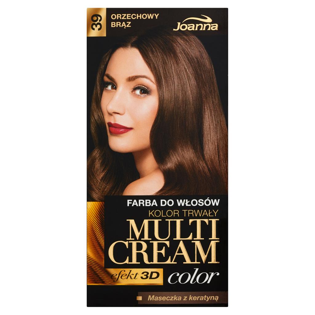 Joanna Multi Cream Color Haarfarbe, Nein. 39 Nussbraun 1 Stück