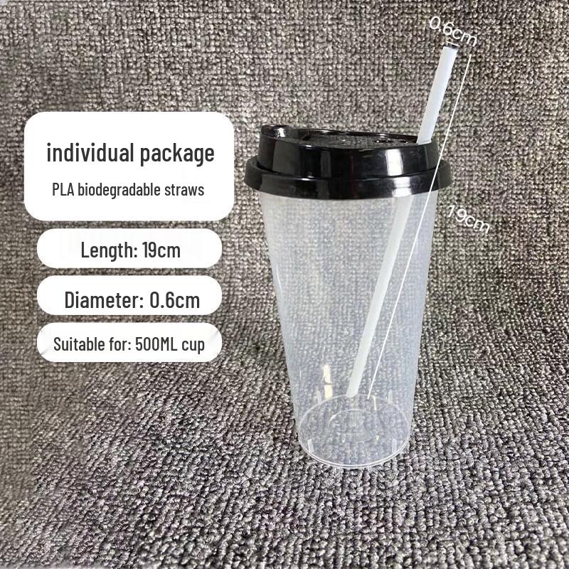 QW Biodegradable PLA Thick Straws