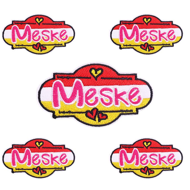 10pcs Wholesale Netherland Carnival Oeteldonk Emblem Patch Embroidered Patches For Clothes Iron On Patches For Clothing Sew 