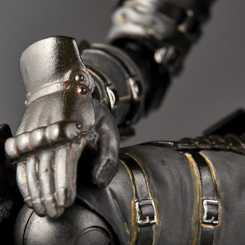 Kaiyodo Takeya-style Articulated Figure Protect Gear "Type 34 Special Enhanced Armor" Black Ver. Approximately 150mm tall. Non-scale PVC & ABS painted