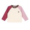 LUSON Baby Girl Long Sleeve Raglan T-Shirt