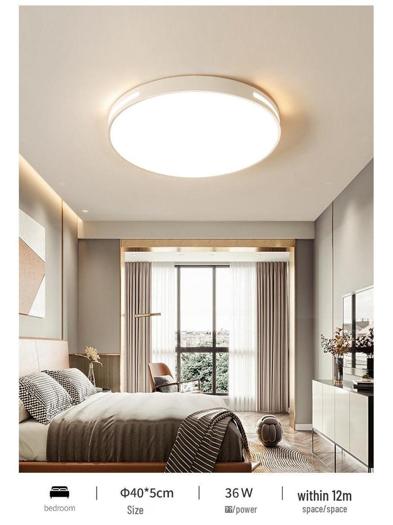 Ultra-Thin LED Ceiling Light 2025 - Full Spectrum Eye Protection, Super Bright Minimalist Design for Master Bedroom
