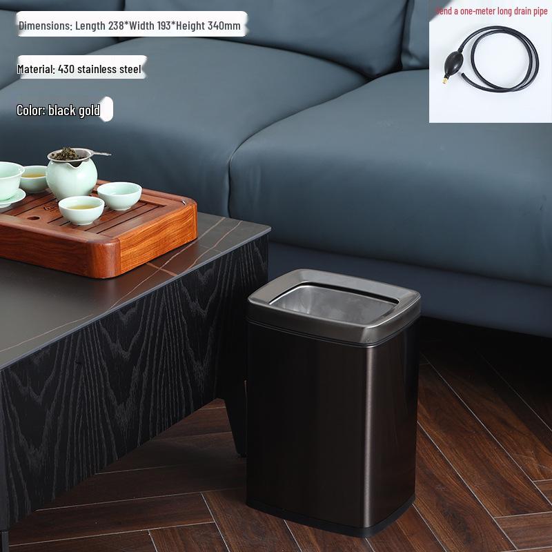 Stainless Steel Tea Table Wastewater and Residue Filter Bucket