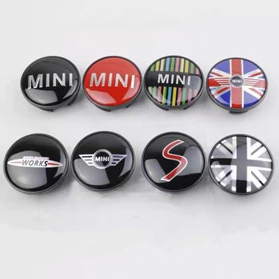4 pièces-54mm Groupe Pour BMW MINI COOPER Countryman JCW Cache-moyeu Modifié Mizi Banner Centre de roue Pièces de pneu standard.