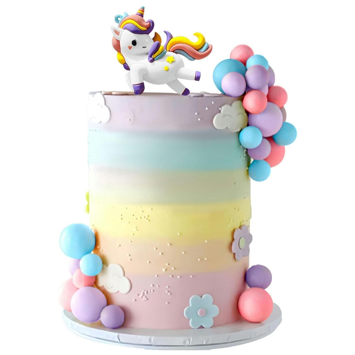 

Pony Unicorn Cake Decoration Pony Birthday Decoration Unicorn Party Favors Rainbow Birthday Decoration