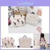 Adorable Summer Striped Mini Backpack For Kids Cute Korean Style Nylon Bag