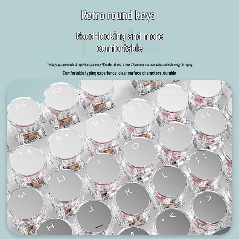 EWEADN V30 Retro Punk Mechanical Keyboard