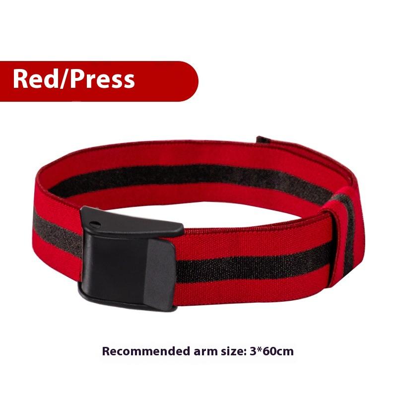 

Эластичные ленты для окклюзионного тренинга, ограничивающие кровоток, регулируемые ремни, обертывания для рук, ног, ягодиц для быстрого роста мышц красный