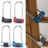 Lengthened Shackle Lock 4 Digit Password Combination Lock Anti-Theft Travel Suitcase Luggage Code Lock Security Tools Hardware
