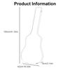 Guitar Cover Transparent Dust Cover for Electric Guitar Protection Guitar Dust Cover Clear Guitar Shell Case Dust Cover
