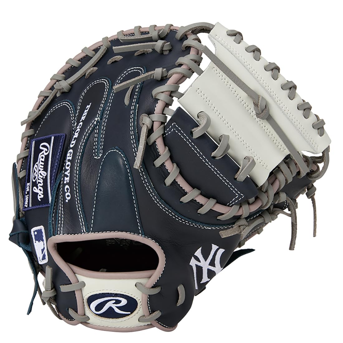 Rawlings HYPER TECH MLB Team Catcher Mitt 33 Inches Yankees