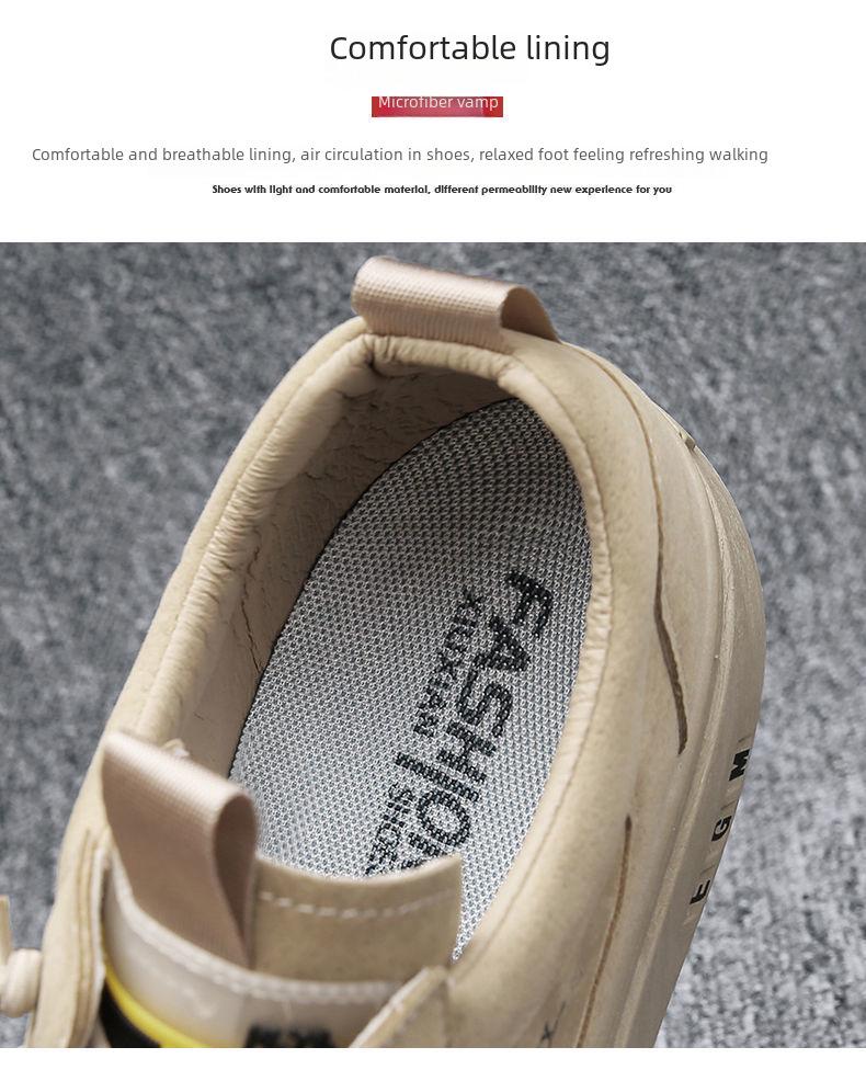 2024 Men's Spring Lightweight, Wear-Resistant Sneakers - Trendy Korean Style Casual Sports Shoes