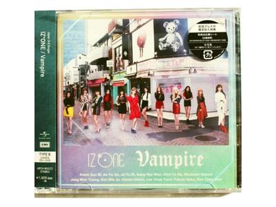 CD+DVD Vampire First Limited Edition Type B Nomal Edition IZ ONE UPCH-80523 NEW