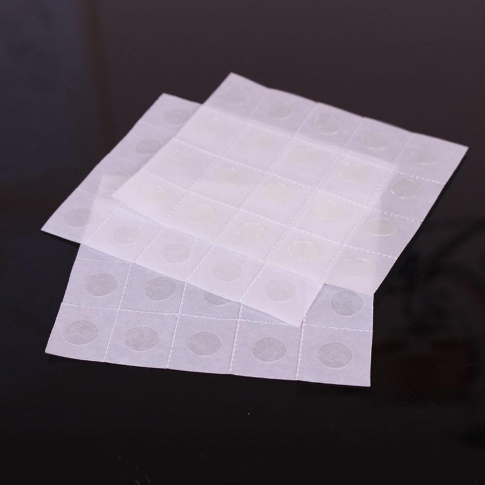 600PCS Non-marking Removable Glue Point Colloidal Balloon Paste Polka Dot Glue Ring Double-sided Tape Point