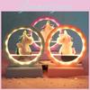 Unicorn Cartoon Cute Led Night Light Music Box Desktop Decor Ornament Gift For