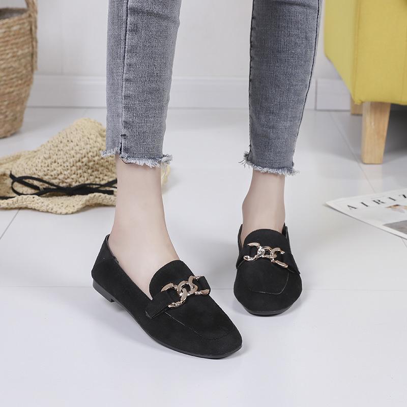 Spring and Summer Footwear Plus Size Round Head Light and Comfortable Shoes Flat Shoes