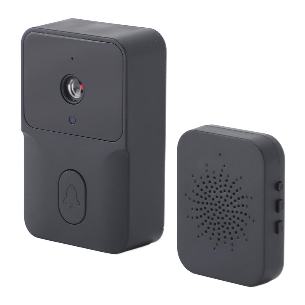 Smart Visual Doorbell HD Night Vision 2 Way Intercom 85 Degrees  Wireless Doorbell Camera for Home Villa