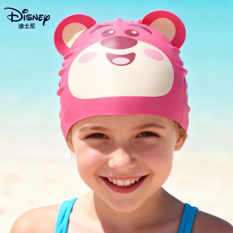 Disney Kids Cartoon Silicone Swim Cap