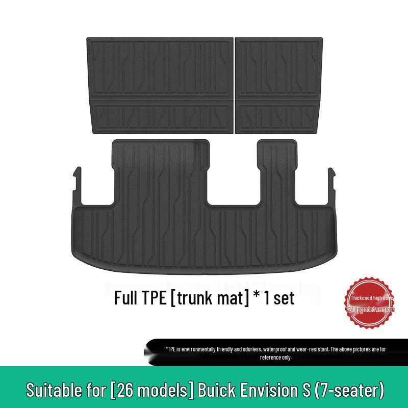 Eco-friendly TPE Trunk Mat & Seat Cushion for 26 Buick Envision S Models