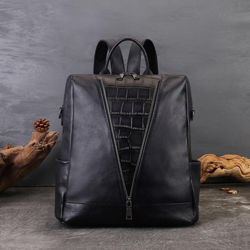 Leisure Double-shoulder Bag, Large Capacity, Lightweight, for Commuting, Fashionable Single-shoulder Handbag