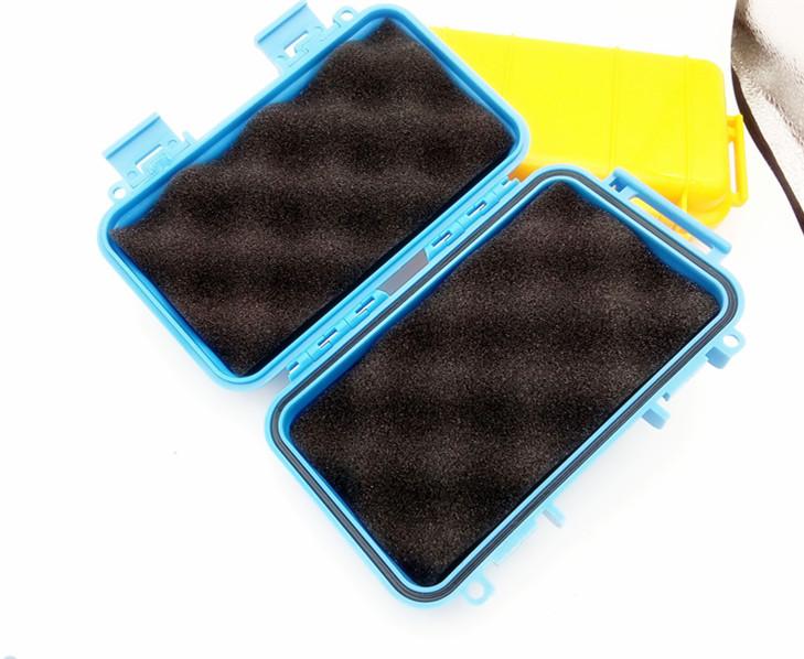 4 Farben Outdoor Stoßfeste Wasserdichte Box Überlebens Luftdichte Hülle Halter Aufbewahrung Streichholz Werkzeug Kopfhörerhülle Reise Versiegelter Behälter